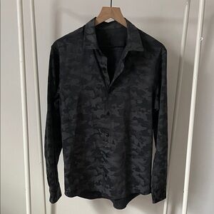 Men’s Lululemon Down To The Wire Camo Long Sleeve